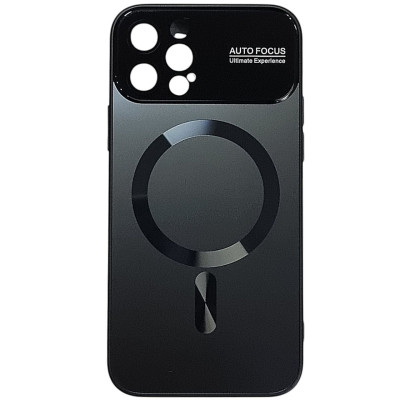 Накладка Glass Slim Case with Magnetic для iPhone 12 Pro- чорний Накладка Glass Slim Case with Magnetic для iPhone 12 Pro- чорний