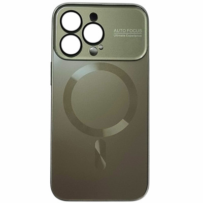 Накладка Glass Slim Case with Magnetic для iPhone 13 Pro- золотий Накладка Glass Slim Case with Magnetic для iPhone 13 Pro- золотий