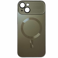 Накладка Glass Slim Case with Magnetic для iPhone 13- золотий Накладка Glass Slim Case with Magnetic для iPhone 13- золотий