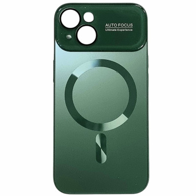 Накладка Glass Slim Case with Magnetic для iPhone 14- зелений Накладка Glass Slim Case with Magnetic для iPhone 14- зелений