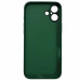 Накладка Glass Slim Case with Magnetic для iPhone 16- зелений Накладка Glass Slim Case with Magnetic для iPhone 16- зелений
