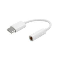 Перехідник Type-c to 3.5mm JH-048- білий