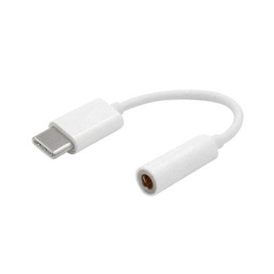 Перехідник Type-c to 3.5mm JH-048- білий Перехідник Type-c to 3.5mm JH-048- білий