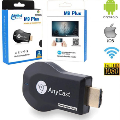 Медіаплеєр бездротовий ретранслятор AnyCast M4 Plus TV WiFi / HDMI