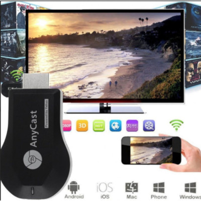 Медіаплеєр бездротовий ретранслятор AnyCast M4 Plus TV WiFi / HDMI