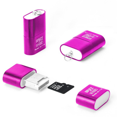 Картрідер (Card Reader) SIYOTEAM SY- T18 Micro SD USB 2.0 / 480Mbp/s- рожевий Картрідер (Card Reader) SIYOTEAM SY- T18 Micro SD USB 2.0 / 480Mbp/s- рожевий
