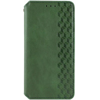 Чохол-книжка GETMAN Cubic для Motorola Moto G24 / G04 / G04s / E14- зелений Чохол-книжка GETMAN Cubic для Motorola Moto G24 / G04 / G04s / E14- зелений