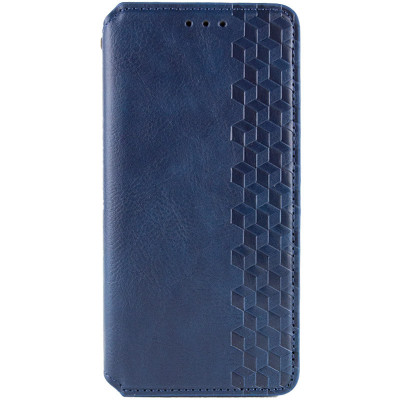 Чохол-книжка GETMAN Cubic для Motorola Moto G24 / G04 / G04s / E14- синій Чохол-книжка GETMAN Cubic для Motorola Moto G24 / G04 / G04s / E14- синій