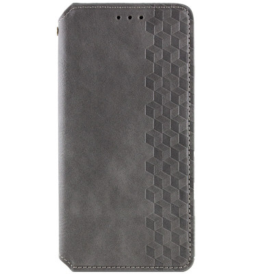 Чохол-книжка GETMAN Cubic для Samsung S20 FE- сірий Чохол-книжка GETMAN Cubic для Samsung S20 FE- сірий