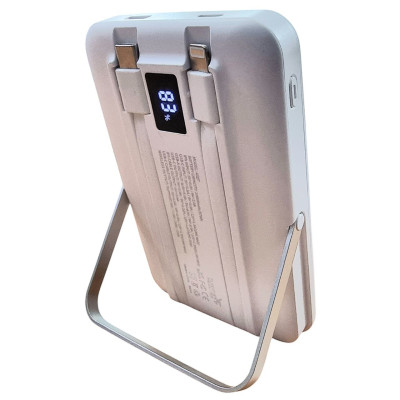 Power Bank Aspor A327 10000mAh/37Wh with MagSafe + cable Lightning/Type-C- білий Power Bank Aspor A327 10000mAh/37Wh with MagSafe + cable Lightning/Type-C- білий