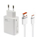 Мережевий зарядний пристрій Xiaomi (VCA7GA) 33W USB-A + USB кабель Type-C- білий