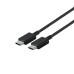 Мережевий зарядний пристрій Samsung (EP-TA800) USB-C 25W PD + кабель Type-C to Type-C- чорний
