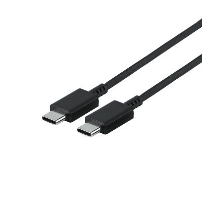 Мережевий зарядний пристрій Samsung (EP-TA845) USB-C 45W PD + кабель Type-C to Type-C- чорний