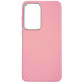 Накладка (з мікрофіброю) Leather Case Metal Buttons для Samsung A06- світло-рожевий
