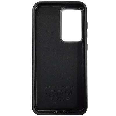 Накладка (з мікрофіброю) Leather Case Metal Buttons для Samsung A16 4G/5G- чорний
