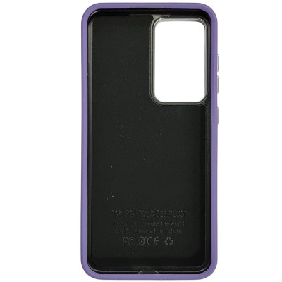 Накладка (з мікрофіброю) Leather Case Metal Buttons для Samsung A35- бузковий Накладка (з мікрофіброю) Leather Case Metal Buttons для Samsung A35- бузковий