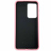 Накладка (з мікрофіброю) Leather Case Metal Buttons для Samsung A55- світло-рожевий