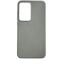 Накладка (з мікрофіброю) Leather Case Metal Buttons для Samsung S23 FE- сірий Накладка (з мікрофіброю) Leather Case Metal Buttons для Samsung S23 FE- сірий