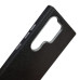 Накладка (з мікрофіброю) Leather Case Metal Buttons для Samsung S24 Ultra- чорний Накладка (з мікрофіброю) Leather Case Metal Buttons для Samsung S24 Ultra- чорний