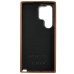 Накладка (з мікрофіброю) Leather Case Metal Buttons для Samsung S24 Ultra- коричневий Накладка (з мікрофіброю) Leather Case Metal Buttons для Samsung S24 Ultra- коричневий