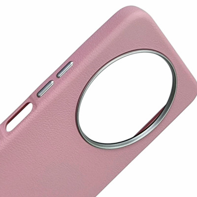 Накладка (з мікрофіброю) Leather Case Metal Buttons для Xiaomi Redmi A3- світло-рожевий Накладка (з мікрофіброю) Leather Case Metal Buttons для Xiaomi Redmi A3- світло-рожевий