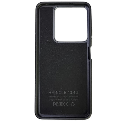 Накладка (з мікрофіброю) Leather Case Metal Buttons для Xiaomi Redmi Note 13 Pro 4G / Poco M6 Pro 4G / Redmi Note 14s- чорний Накладка (з мікрофіброю) Leather Case Metal Buttons для Xiaomi Redmi Note 13 Pro 4G / Poco M6 Pro 4G / Redmi Note 14s- чорний