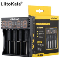 Зарядний пристрій LiitoKala Lii-402 (на 4 АКБ) Зарядний пристрій LiitoKala Lii-402 (на 4 АКБ)
