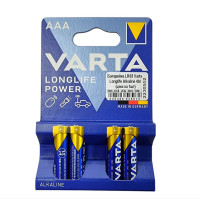Батарейка LR03 (AAA) Varta Longlife Power Alkaline 4bl (ціна за 1шт) Батарейка LR03 (AAA) Varta Longlife Power Alkaline 4bl (ціна за 1шт)