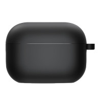 Чохол силіконовий для AirPods Pro 2 / Pro з мікрофіброю- чорний Чохол силіконовий для AirPods Pro 2 / Pro з мікрофіброю- чорний