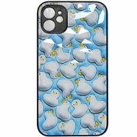 Накладка Prisma Plushie для iPhone 11- качечки