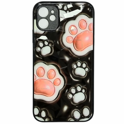 Накладка Prisma Plushie для iPhone 12- лапки Накладка Prisma Plushie для iPhone 12- лапки