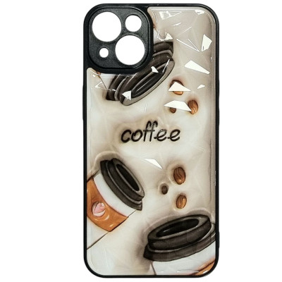 Накладка Prisma Plushie для iPhone 13- кава Накладка Prisma Plushie для iPhone 13- кава