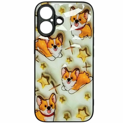 Накладка Prisma Plushie для iPhone 16- коргі Накладка Prisma Plushie для iPhone 16- коргі