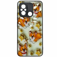 Накладка Prisma Plushie для Xiaomi Redmi 12C / Poco C55- коргі Накладка Prisma Plushie для Xiaomi Redmi 12C / Poco C55- коргі