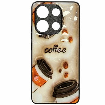 Накладка Prisma Plushie для Xiaomi Redmi Note 13 Pro 4G / Poco M6 Pro 4G / Redmi Note 14s- кава Накладка Prisma Plushie для Xiaomi Redmi Note 13 Pro 4G / Poco M6 Pro 4G / Redmi Note 14s- кава