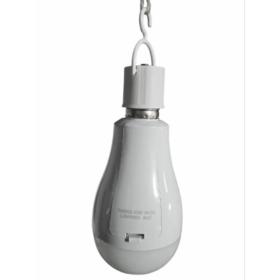 Уцінка!!! Лампочка LED P920 (20W, E27, 2x18650) світлодіодна з акумулятором (зломане кріплення на кришкі для акумулятора) Уцінка!!! Лампочка LED P920 (20W, E27, 2x18650) світлодіодна з акумулятором (зломане кріплення на кришкі для акумулятора)
