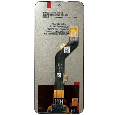 Дисплей для мобільного телефона Infinix Hot 20 (X6826B) з тачскріном Black