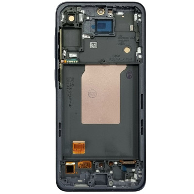 Дисплей для мобільного телефона Samsung A55 Oled with frame (orig/big size) з тачскріном Black