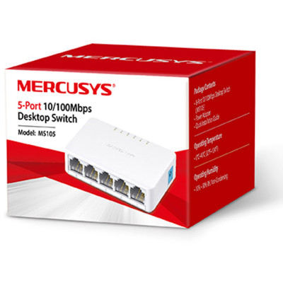 Комутатор локальної мережі (Switch) MERCUSYS MS105 Комутатор локальної мережі (Switch) MERCUSYS MS105