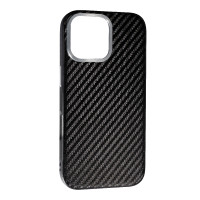 Накладка Carbon with Magnetic для iPhone 14 Pro- чорний Накладка Carbon with Magnetic для iPhone 14 Pro- чорний