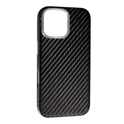 Накладка Carbon with Magnetic для iPhone 14 Pro Max- чорний Накладка Carbon with Magnetic для iPhone 14 Pro Max- чорний