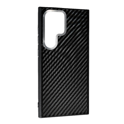 Накладка Carbon with Magnetic для Samsung S24 Ultra- чорний Накладка Carbon with Magnetic для Samsung S24 Ultra- чорний
