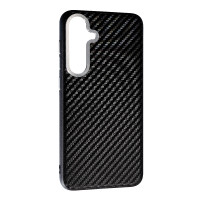 Накладка Carbon with Magnetic для Samsung S25- чорний Накладка Carbon with Magnetic для Samsung S25- чорний