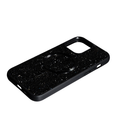 Накладка Diamond with Magnetic для iPhone 13 Pro Max- чорний Накладка Diamond with Magnetic для iPhone 13 Pro Max- чорний