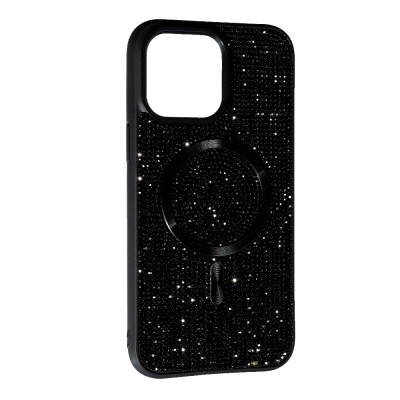 Накладка Diamond with Magnetic для iPhone 13 Pro Max- чорний Накладка Diamond with Magnetic для iPhone 13 Pro Max- чорний