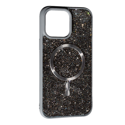 Накладка Diamond with Magnetic для iPhone 13 Pro Max- сірий Накладка Diamond with Magnetic для iPhone 13 Pro Max- сірий