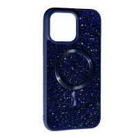 Накладка Diamond with Magnetic для iPhone 15- темно-синій Накладка Diamond with Magnetic для iPhone 15- темно-синій