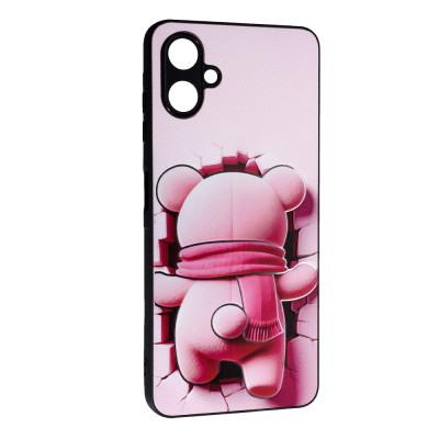 Накладка Fashion Mix 2025 для Samsung A06- Pink Bear Накладка Fashion Mix 2025 для Samsung A06- Pink Bear