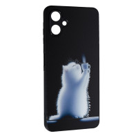 Накладка Fashion Mix 2025 для Samsung A06- White Cat Накладка Fashion Mix 2025 для Samsung A06- White Cat