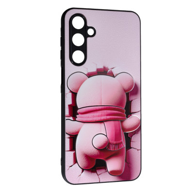 Накладка Fashion Mix 2025 для Samsung A16- Pink Bear Накладка Fashion Mix 2025 для Samsung A16- Pink Bear